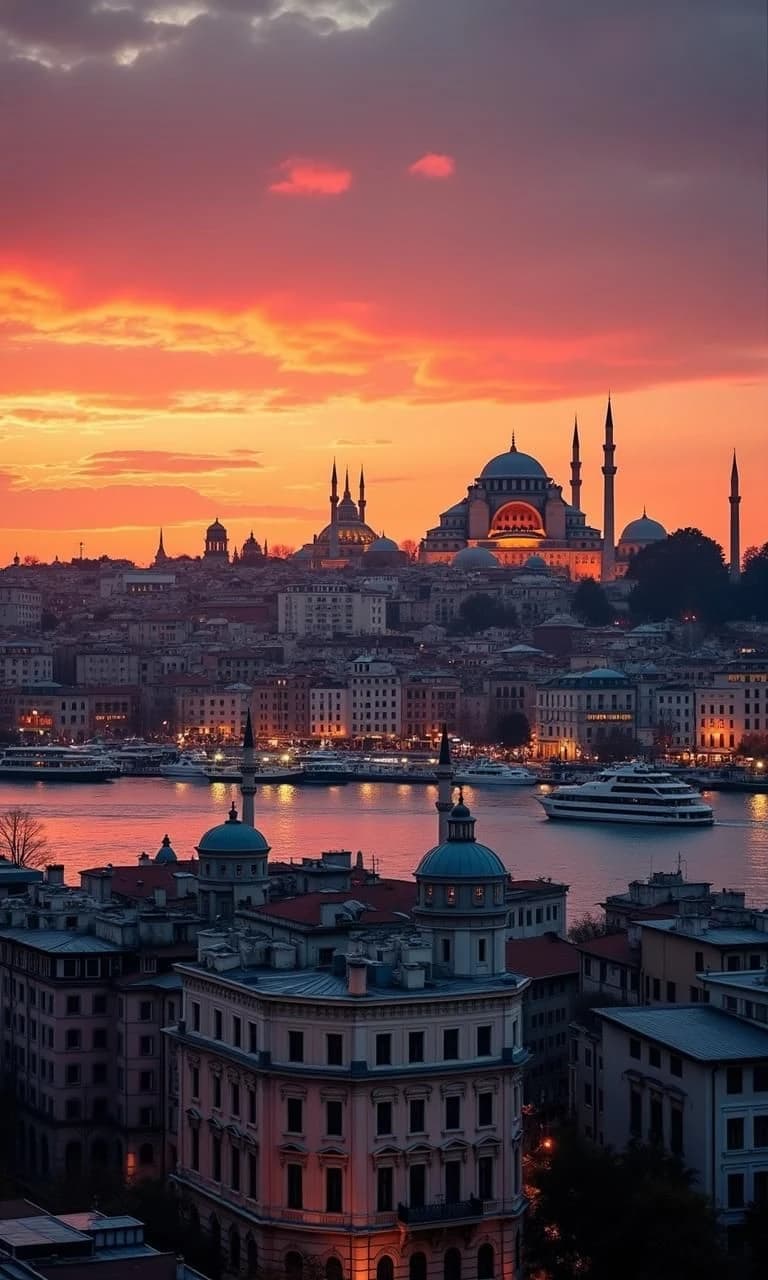 sunset istanbul 2