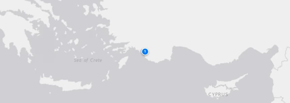 Fethiye Highlights route map